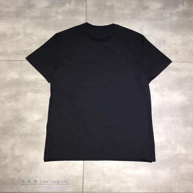 Saint Laurent短袖 19春夏新款 聖羅蘭黑色T恤  tzy1733
